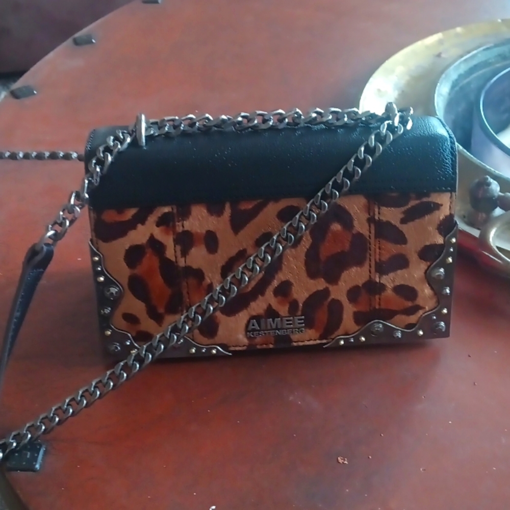 Aimee kestenbeeg genuine hair calf leather  crossbody